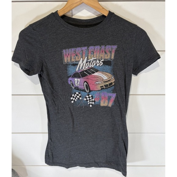 Aeropostale Other - West Coast Motors #87 Dark Grey Black Racing Graphic T Shirt Aeropostale Small S